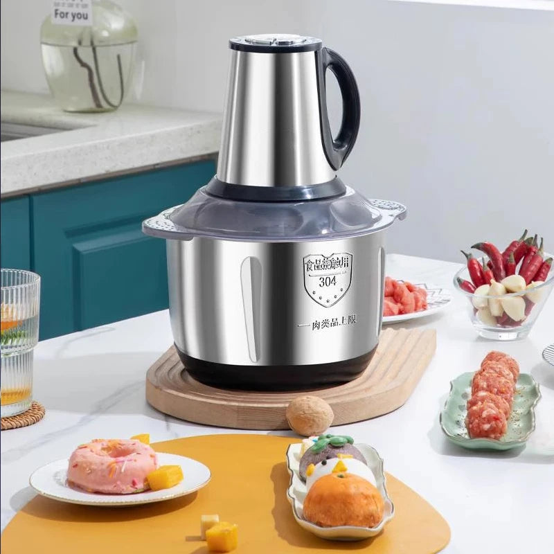 Mini Processador Elétrico Portátil 200W