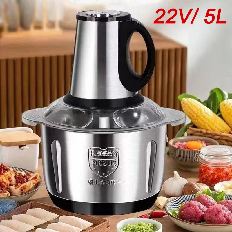 Mini Processador Elétrico Portátil 200W