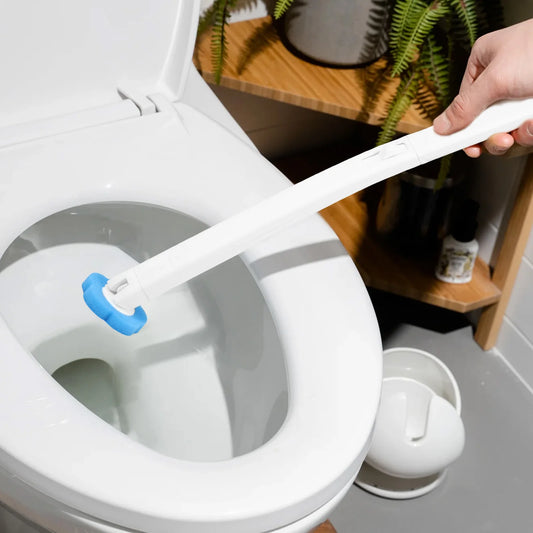 Kit de Escova Descartável para Vaso Sanitário